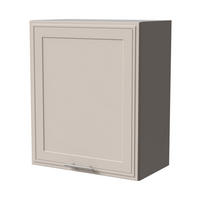 HÄNGESCHRANK Salo W2/60 Grau / Kaschmir Matt 60 / 32,5 / 72cm - Kaschmir/Grau, Holz/Holzwerkstoff (60/72/32.5cm) - Feldmann-Wohnen