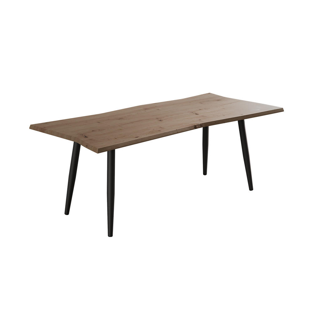 COUCHTISCH Yan Artisan 110 x 50 cm - Hellgrau, Holzwerkstoff (50/110/40cm) - Vicco