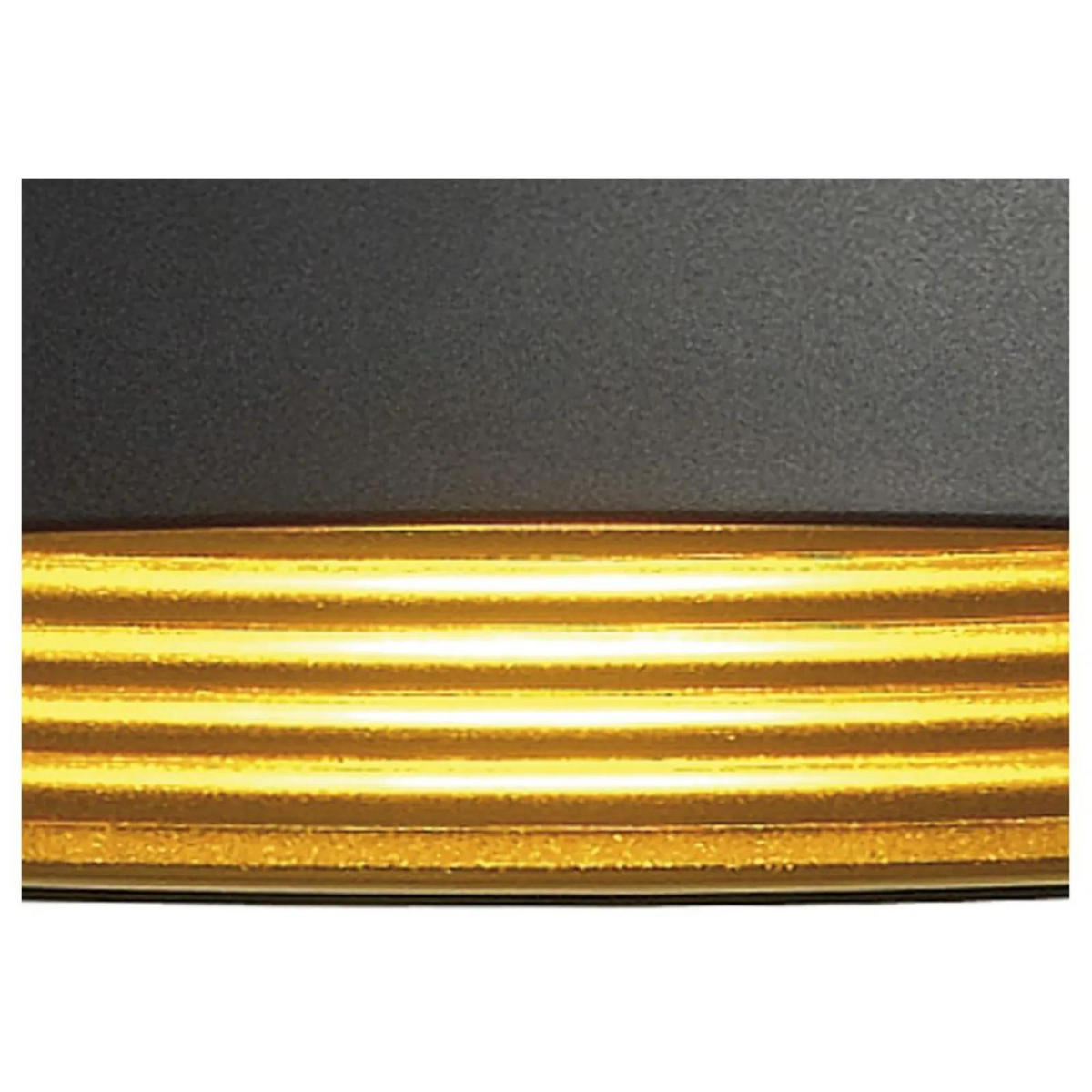 PENDELLEUCHTE Forchini Schwarz - Goldfarben/Schwarz, Metall (25/25/25.5cm) - SLV