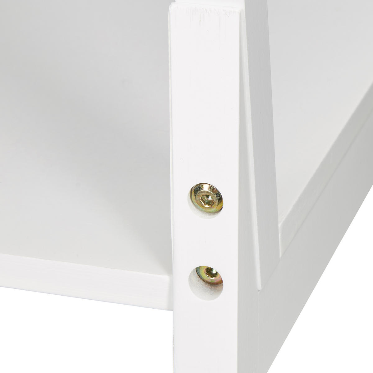 HANDTUCHHALTER - Weiß, Holz/Holzwerkstoff (40/133/42cm) - Relaxdays