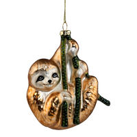 BAUMANHÄNGER Hang On Failtier - Braun, Glas (8/11/5cm) - Butlers