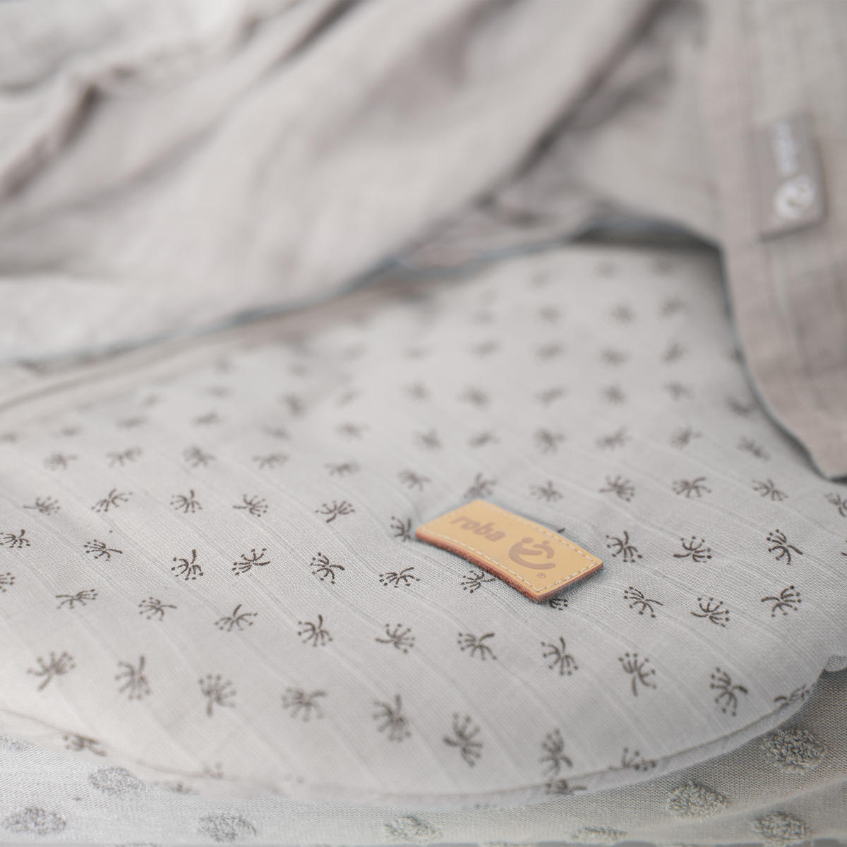 SCHLAFSACK Lil Planet 110 cm grau - Hellgrau, Textil (65/110cm) - Roba