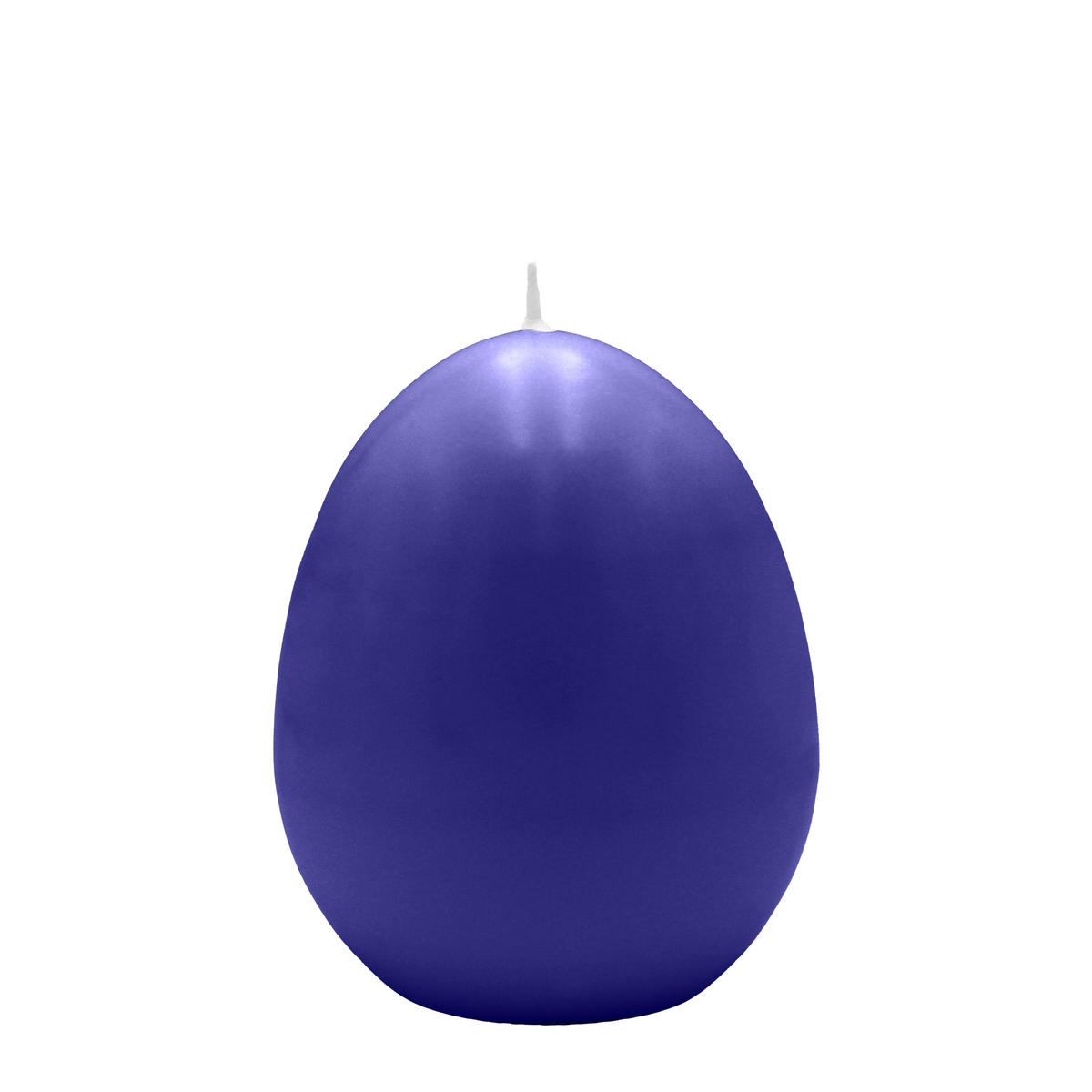 EIKERZEN Royalblau 120 x Ø 80 mm, 6 Stück - Blau, Paraffin (8/12/12cm) - Kopschitz Kerzen