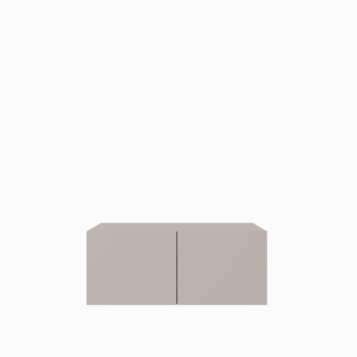 TV-SCHRANK Leo 100 cm, zweitürig, kaschmir - Kaschmir, Kunststoff (100/40/41cm) - Margaret Hadas24
