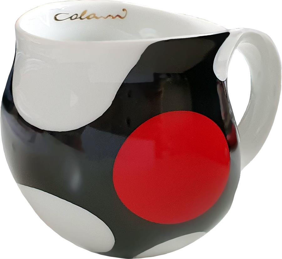 KAFFEEBECHER Spot red - Rot/Goldfarben, Keramik (0.28L) - Luigi Colani Porzellan