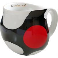 KAFFEEBECHER Spot red - Rot/Goldfarben, Keramik (0.28L) - Luigi Colani Porzellan