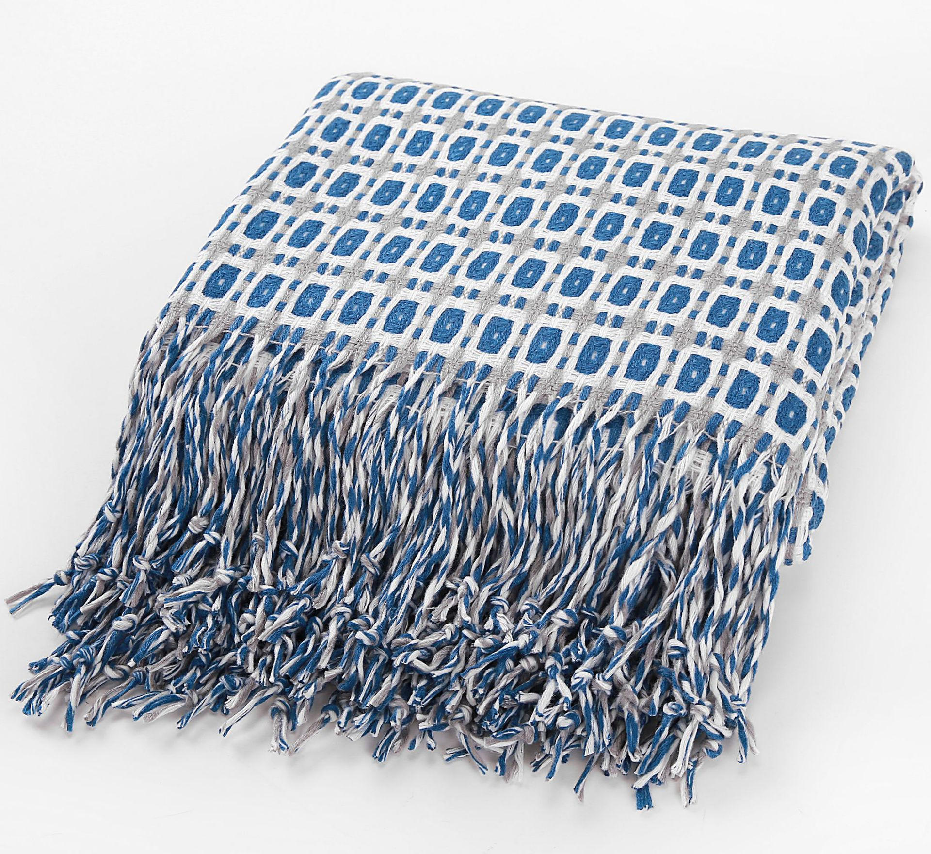 XXXLutz Wohndecke Blau 150x130 cm
