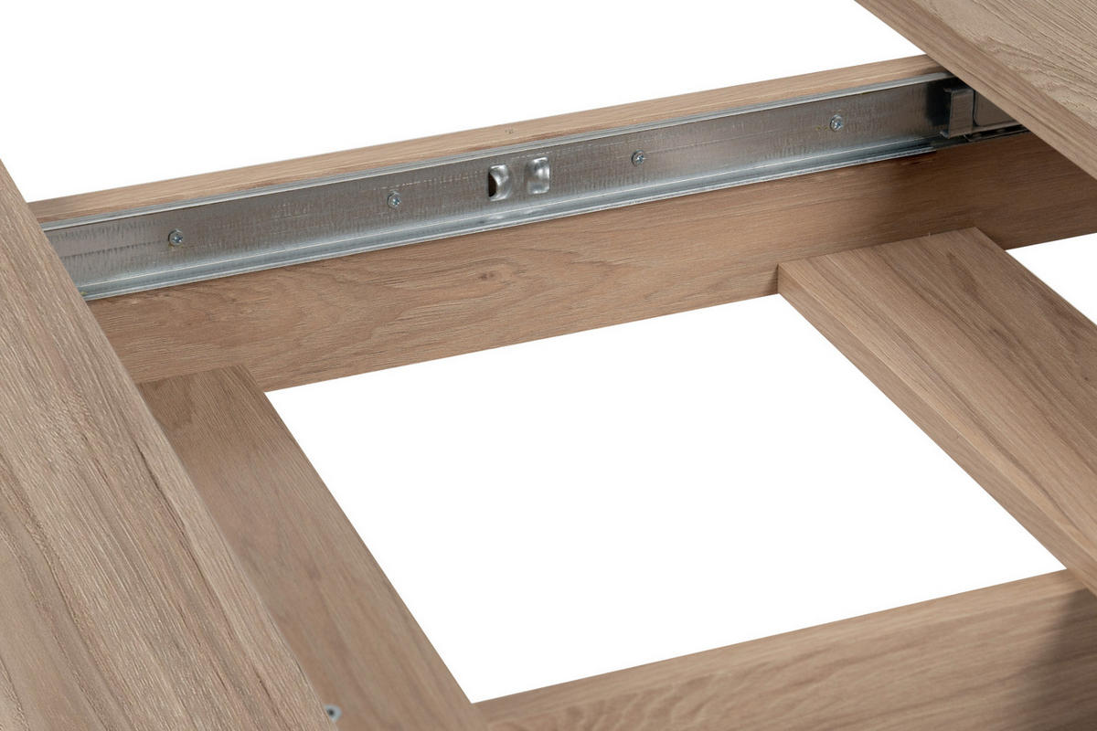 ESSTISCH Hickory Walnuss, Küchentisch ausziehbar 160 - 200 x 90 cm - Walnussfarben, Holzwerkstoff (160/90/75cm) - Furn.Design