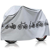FAHRRADABDECKUNG Wasserdicht 200x110cm - Grau, Kunststoff (100/60/200cm)