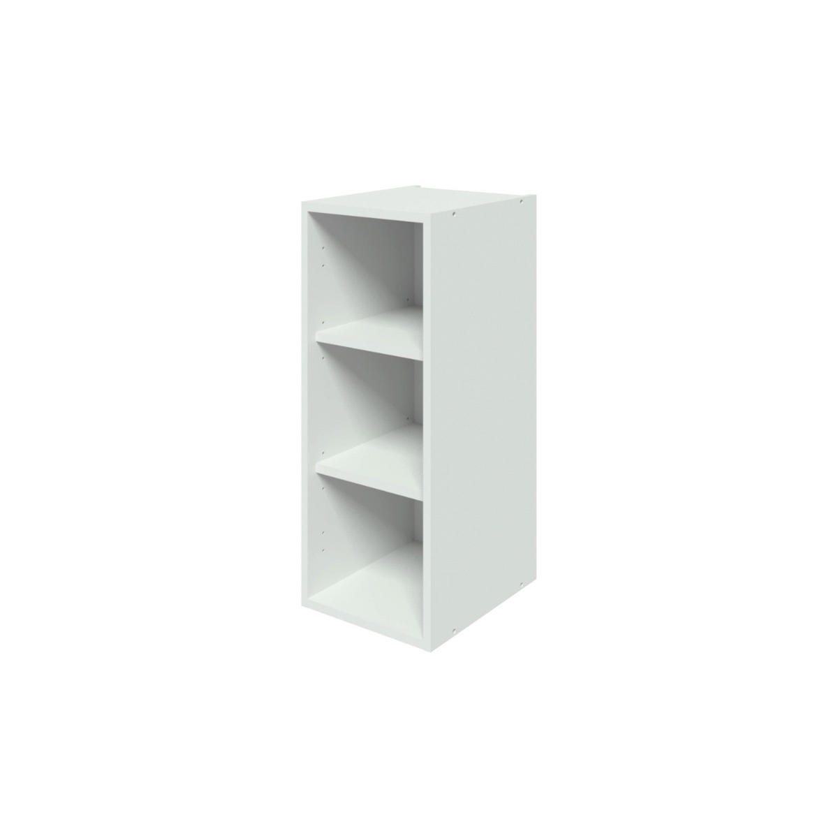 HÄNGESCHRANK – 30 cm – W30 – Lunara – Weiß Matt - Weiß, Holzwerkstoff (30/72/30cm) - hi-markt