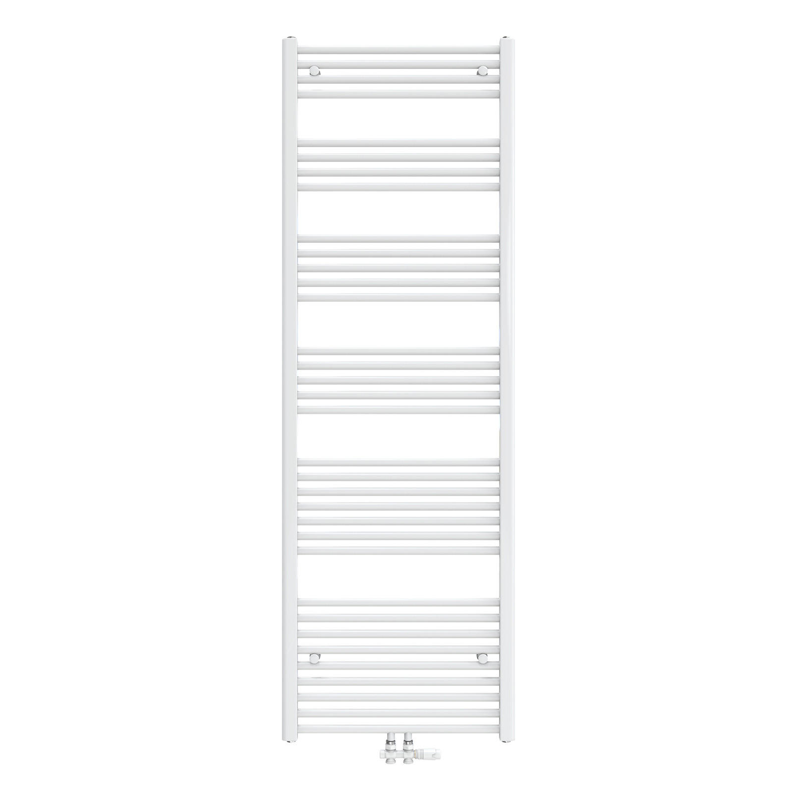HEIZKÖRPER Handtuchheizkörper wasserführend 180/60/3 cm - Weiß, Metall (60/180/3cm) - EMKE