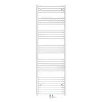 HEIZKÖRPER Handtuchheizkörper wasserführend 180/60/3 cm - Weiß, Metall (60/180/3cm) - EMKE