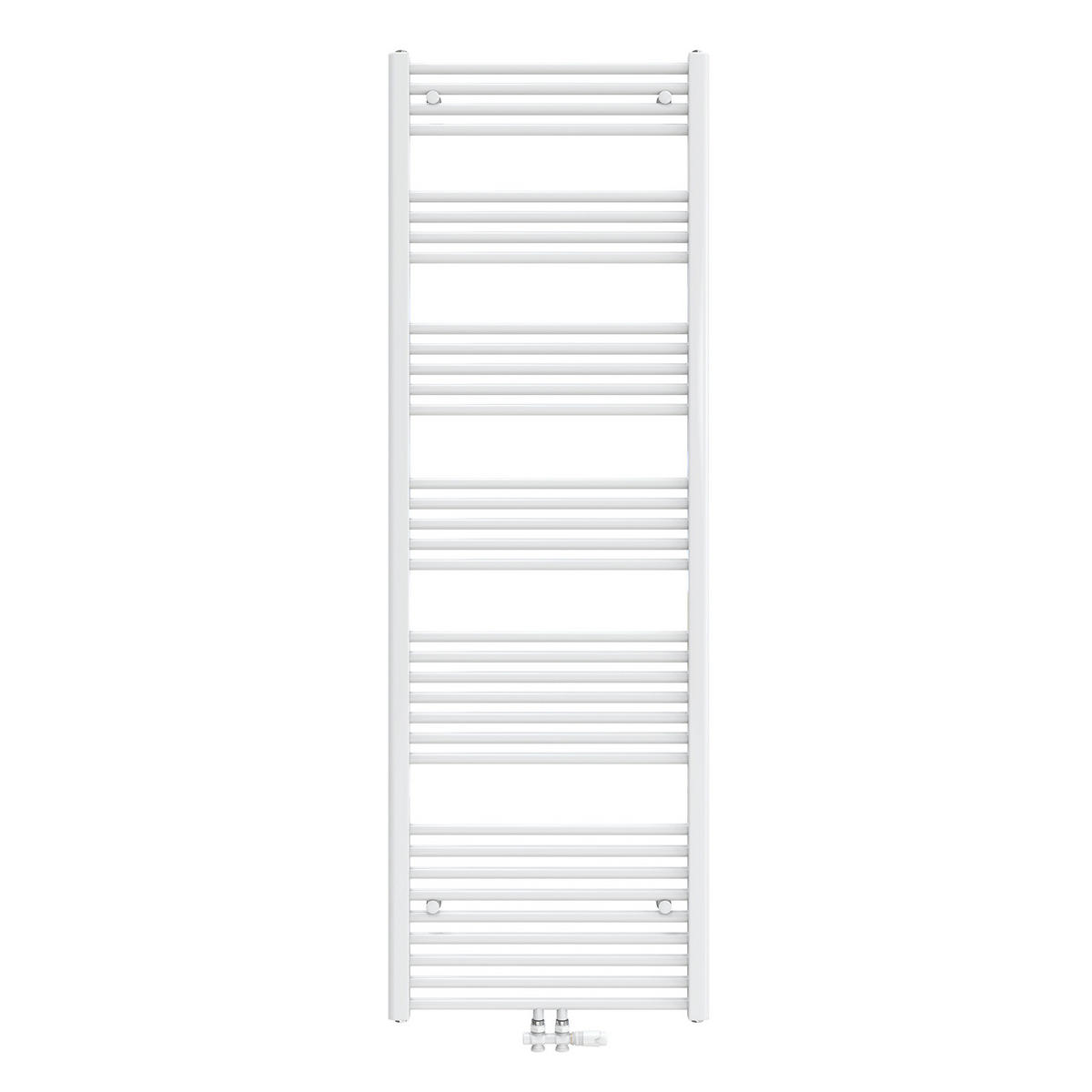 HEIZKÖRPER Handtuchheizkörper wasserführend 180/60/3 cm - Weiß, Metall (60/180/3cm) - EMKE