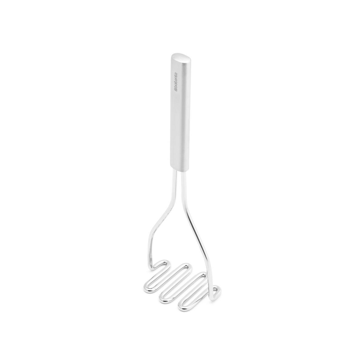 KARTOFFELSTAMPFER Profile, Stahl, Matt Steel, 30.5 cm - Silberfarben, Metall (6.1/8.2cm)