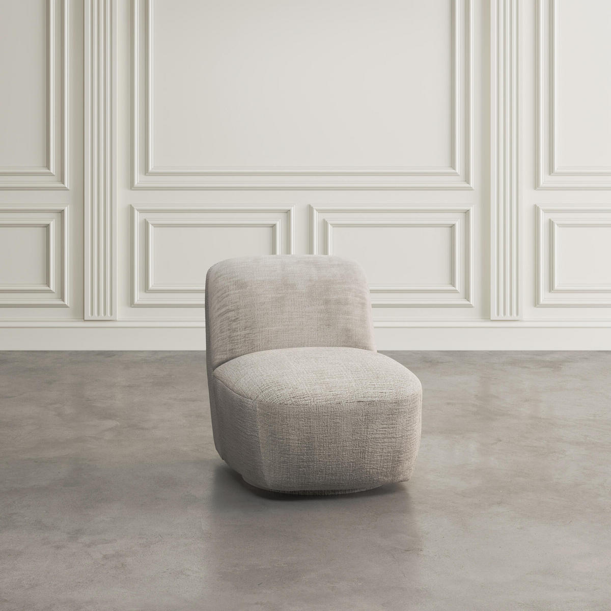 SESSEL LEITH Grau 68x78x76 cm - Grau, Textil (68/76/78cm) - FURNLUX