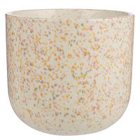BLUMENÜBERTOPF Spot - Beige, Keramik (18cm) - Butlers