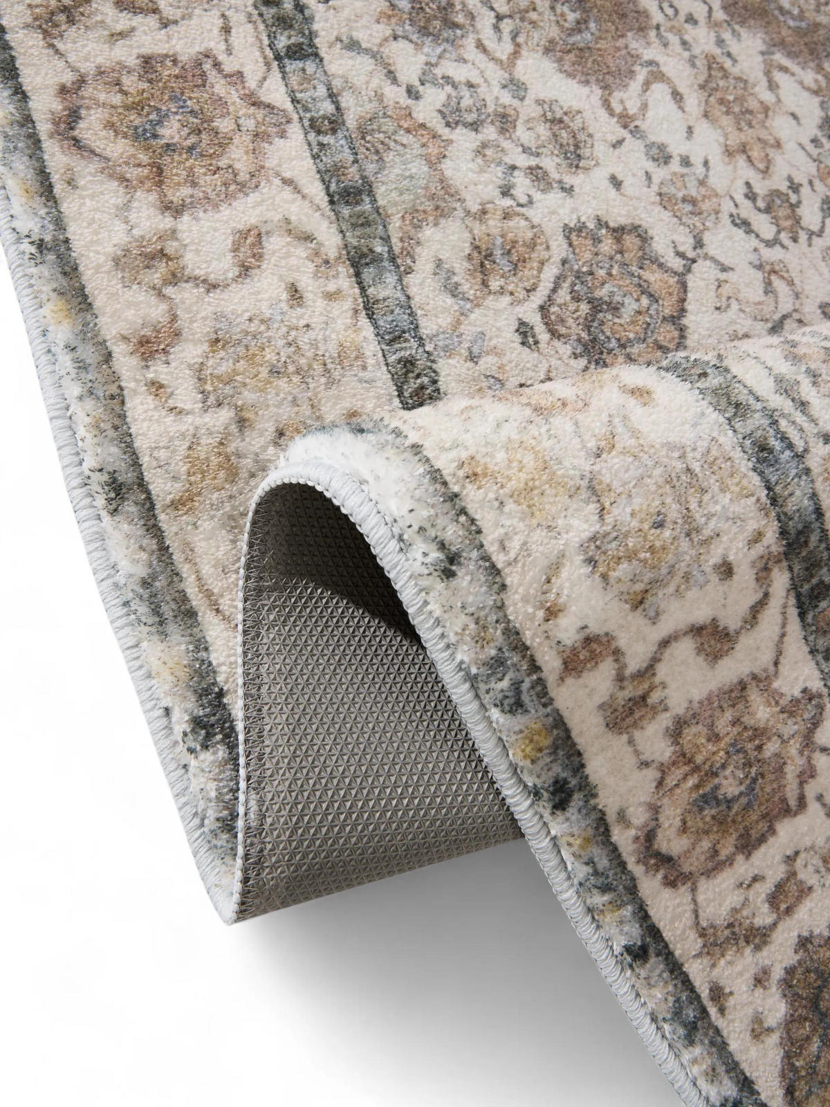 LÄUFER Mara Beige 80x240 cm - Beige, Kunststoff/Textil (80/240cm) - benuta Pop