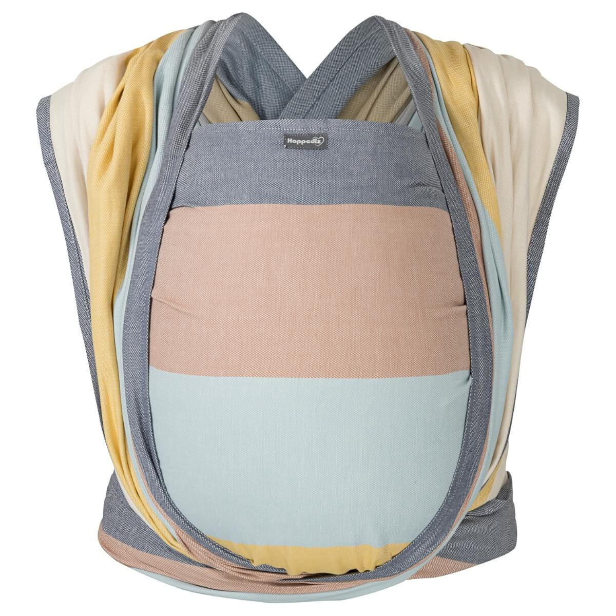 BABYTRAGETUCH Ultraleichtes Tragetuch - Gelb/Creme, Textil (70/0.1/460cm) - Hoppediz