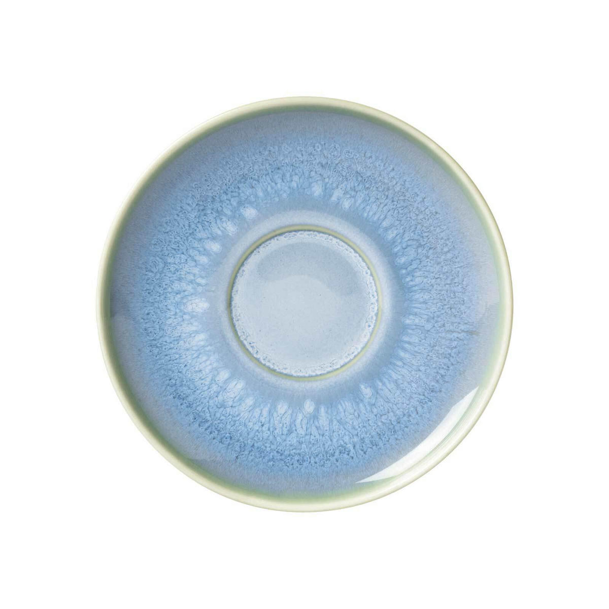 KAFFEEUNTERTASSE Crafted Blueberry ø 14,9 cm - Türkis, Keramik (14.9cm) - like.Villeroy & Boch