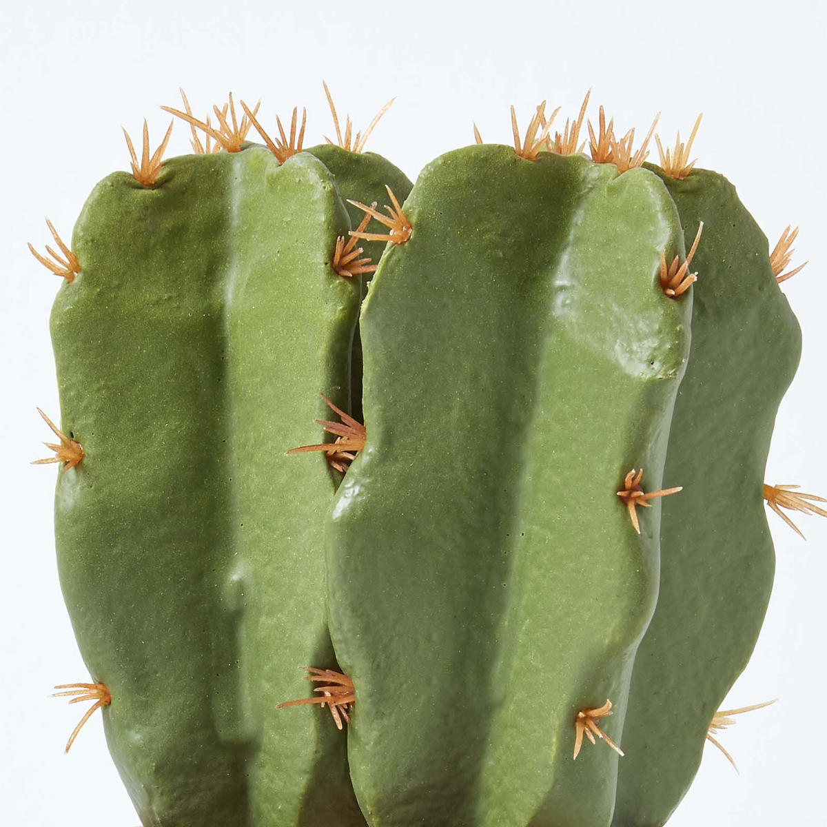 KUNSTPFLANZE Kaktus im Terrakotta-Topf, 17 cm - Grün, Kunststoff (17cm) - Homescapes