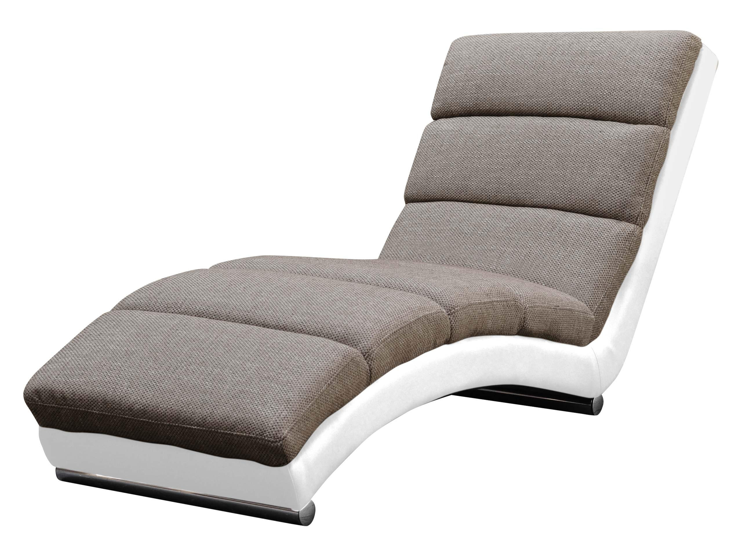RELAXLIEGE Holiday - Chromfarben/Beige, Holz (62/84/180cm) - MIRJAN24