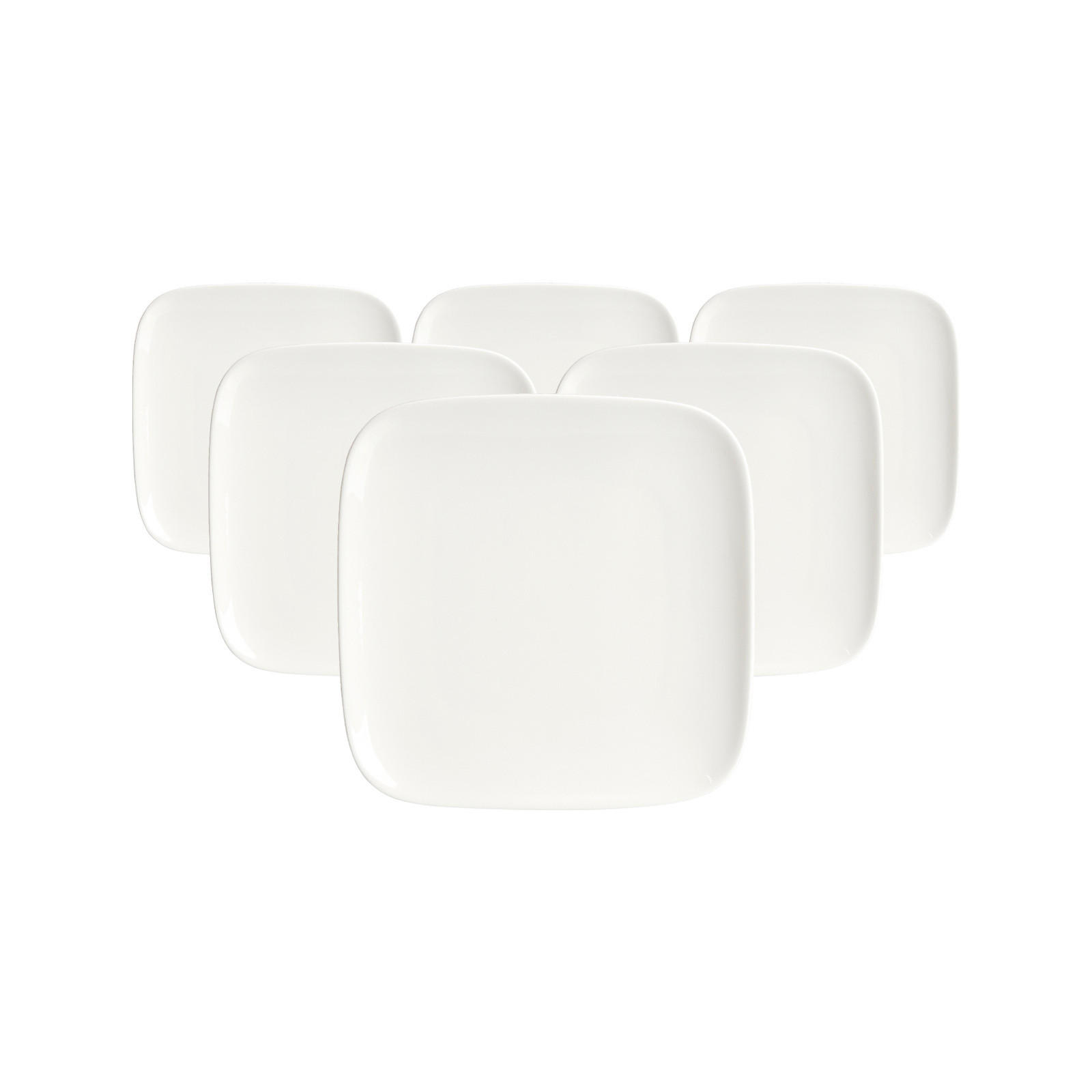 BEILAGENTELLER Arena weiß ø 17 cm 6er Set - Weiß, Keramik (17cm) - Ritzenhoff Breker