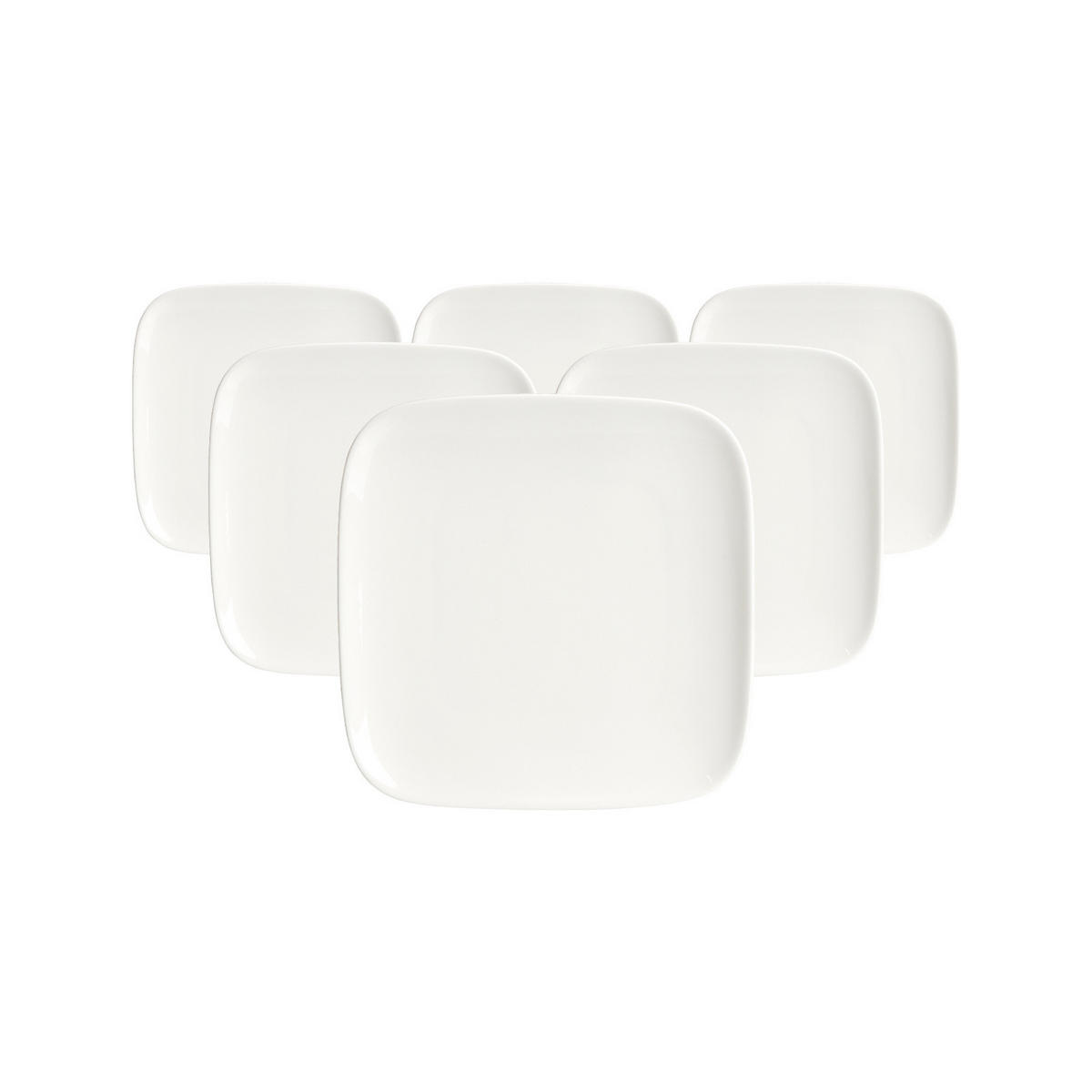 BEILAGENTELLER Arena weiß ø 17 cm 6er Set - Weiß, Keramik (17cm) - Ritzenhoff Breker