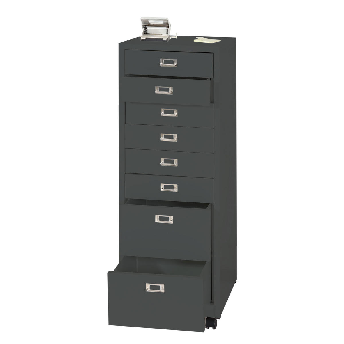 ROLLCONTAINER Anthrazit - Anthrazit, Metall (40/115/41cm) - MCW