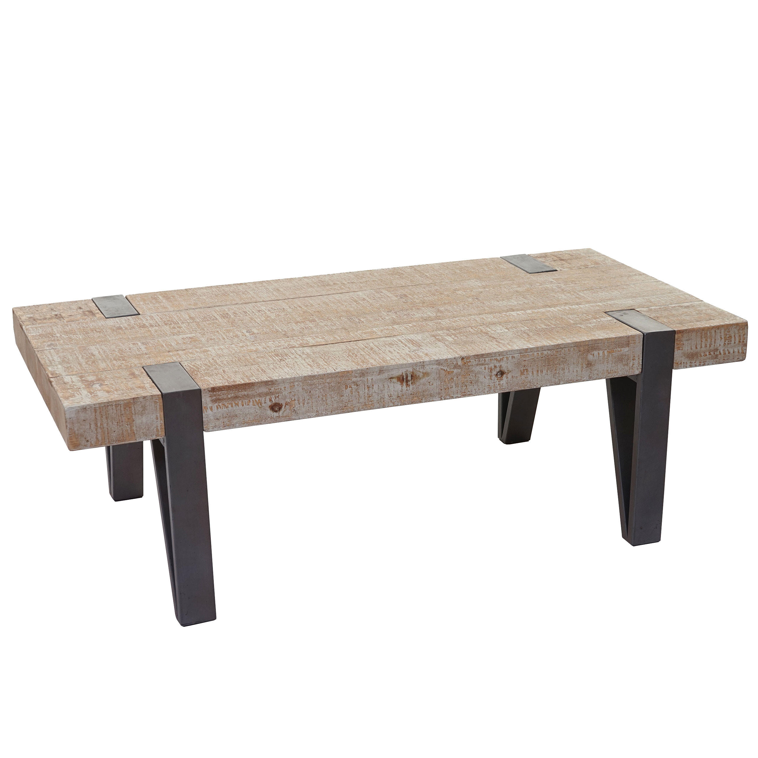 COUCHTISCH A15B rechteck Braun - Braun, Holz (60/120/40cm) - MCW