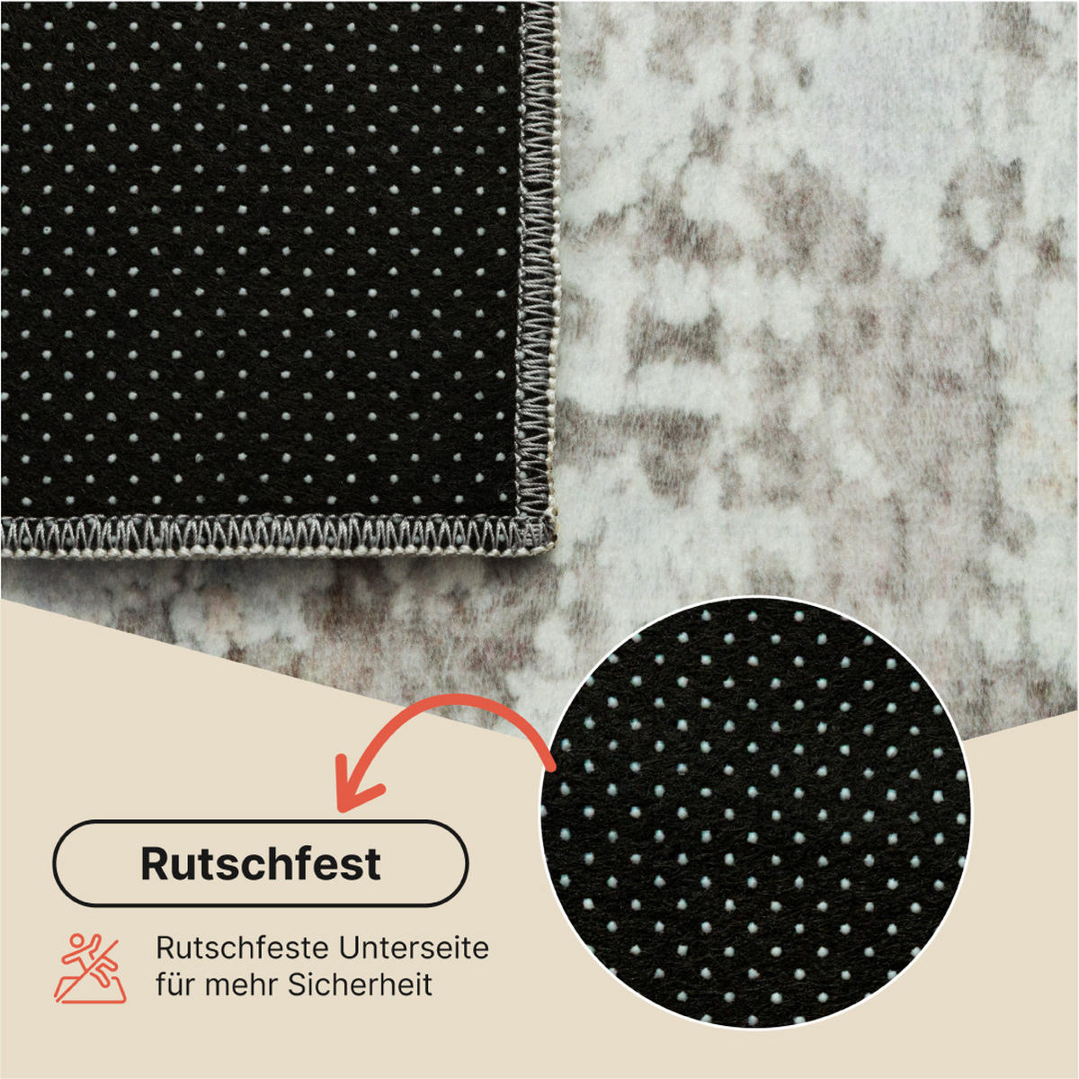TEPPICH VENEZIA Grau 300/400 cm - Grau, Textil (300/400cm) - Tapiso