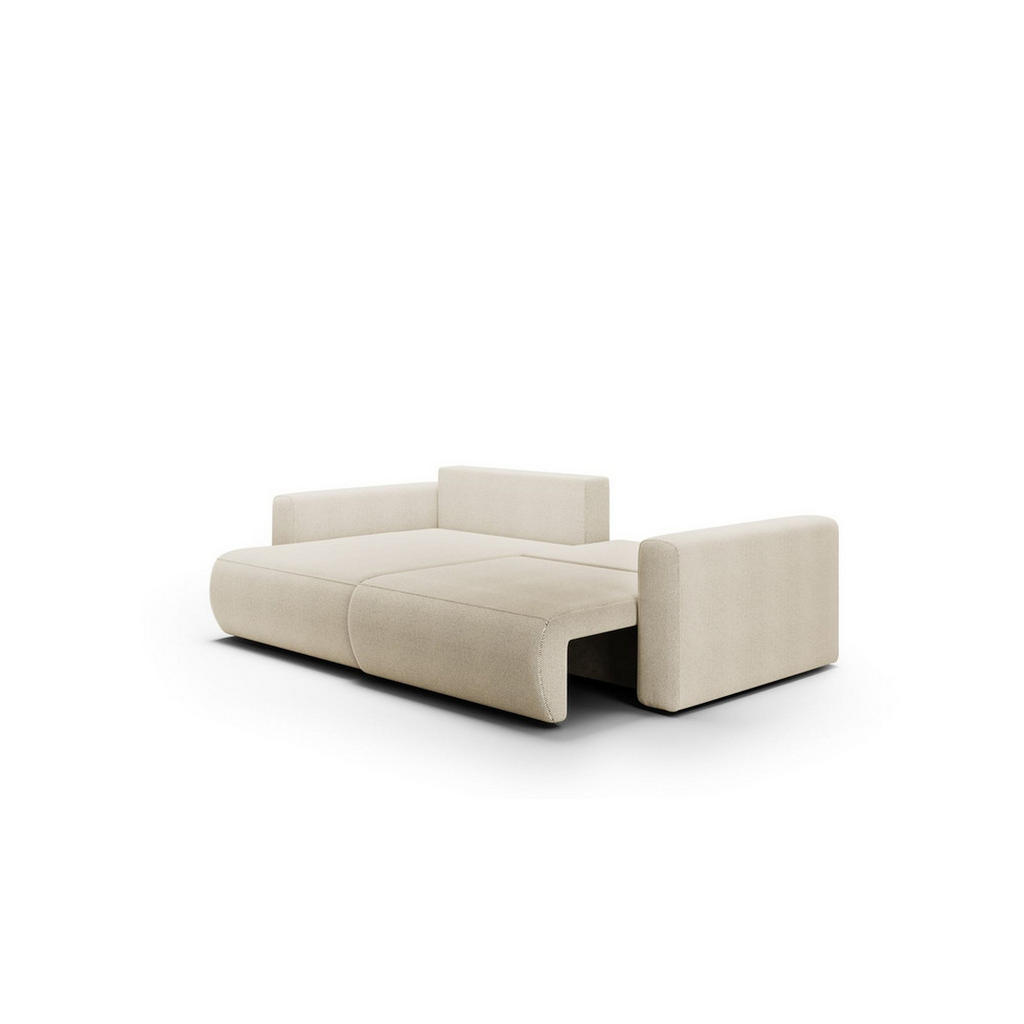 Thumbnail - Fun Möbel Ecksofa, Beige, Textil, Ottomane links, 240x149 cm, Wohnzimmer, Sofas & Couches, Wohnlandschaften, Ecksofas