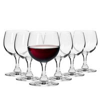WEINGLÄSER BALANCE, 6ER-SET, 260 ML - Transparent, Glas (0.26L) - Krosno Glass
