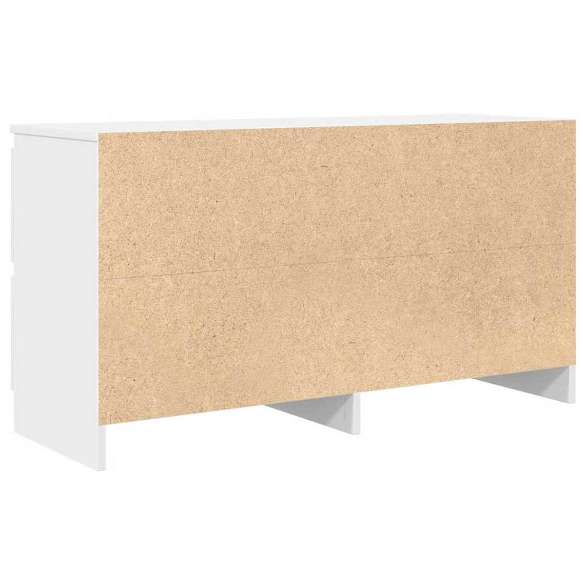 TV-SCHRANK Weiss 100/35/54 Cm Holzwerkstoff - Weiß, Holzwerkstoff (35/54/100cm) - vidaXL