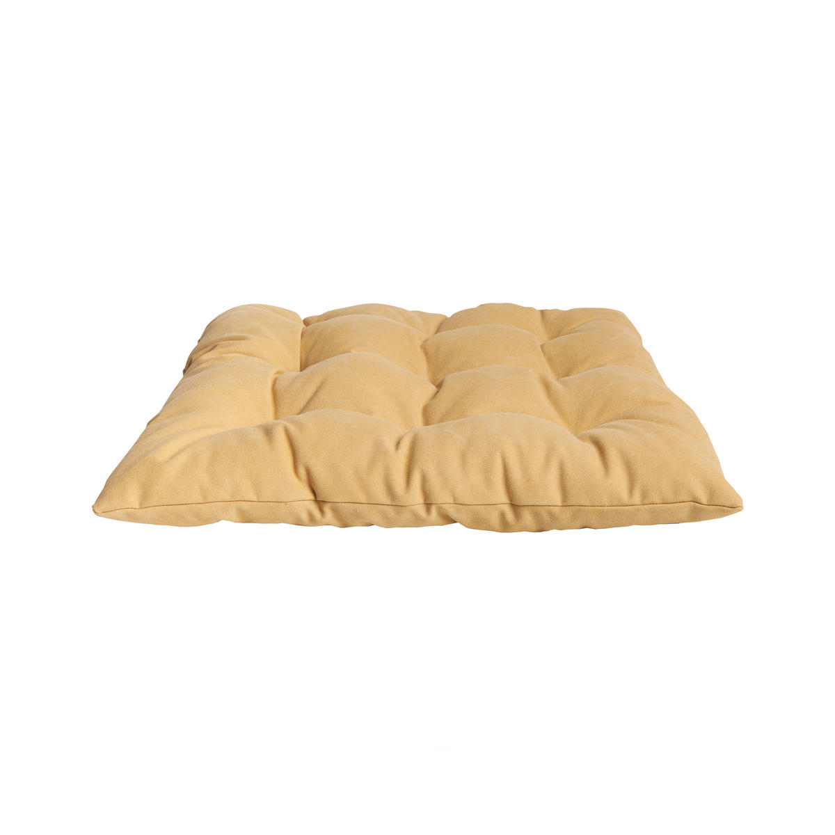 BODENKISSEN aus Baumwolle, Gelbes, 60/60 cm CALMA - Gelb, Textil (60/60/5cm) - RNT By Really Nice Things