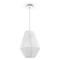 PENDELLEUCHTE Hugo Pd1 Pablo - Weiß, Metall (30/30/37cm) - Paco Home