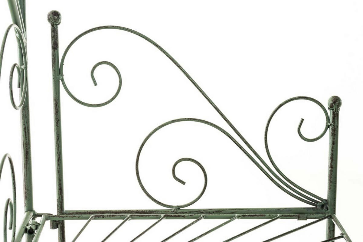 STANDREGAL Mya antik-grün - Grün, Metall (61.5/153/33cm) - TPFGarden