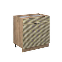 Honigeiche/Eichefarben, Holzwerkstoff (80/82/51.6cm) - Vicco