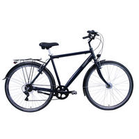 CITYBIKE Citytrek Easy Blue Gent 7 Gang 28 Zoll Größe: 55cm - Blau, Metall (55cm) - Hawk Bikes