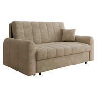 SCHLAFSOFA Viva Moon IV - Hellbraun/Schwarz, Holz/Metall (188/85/98cm) - MIRJAN24