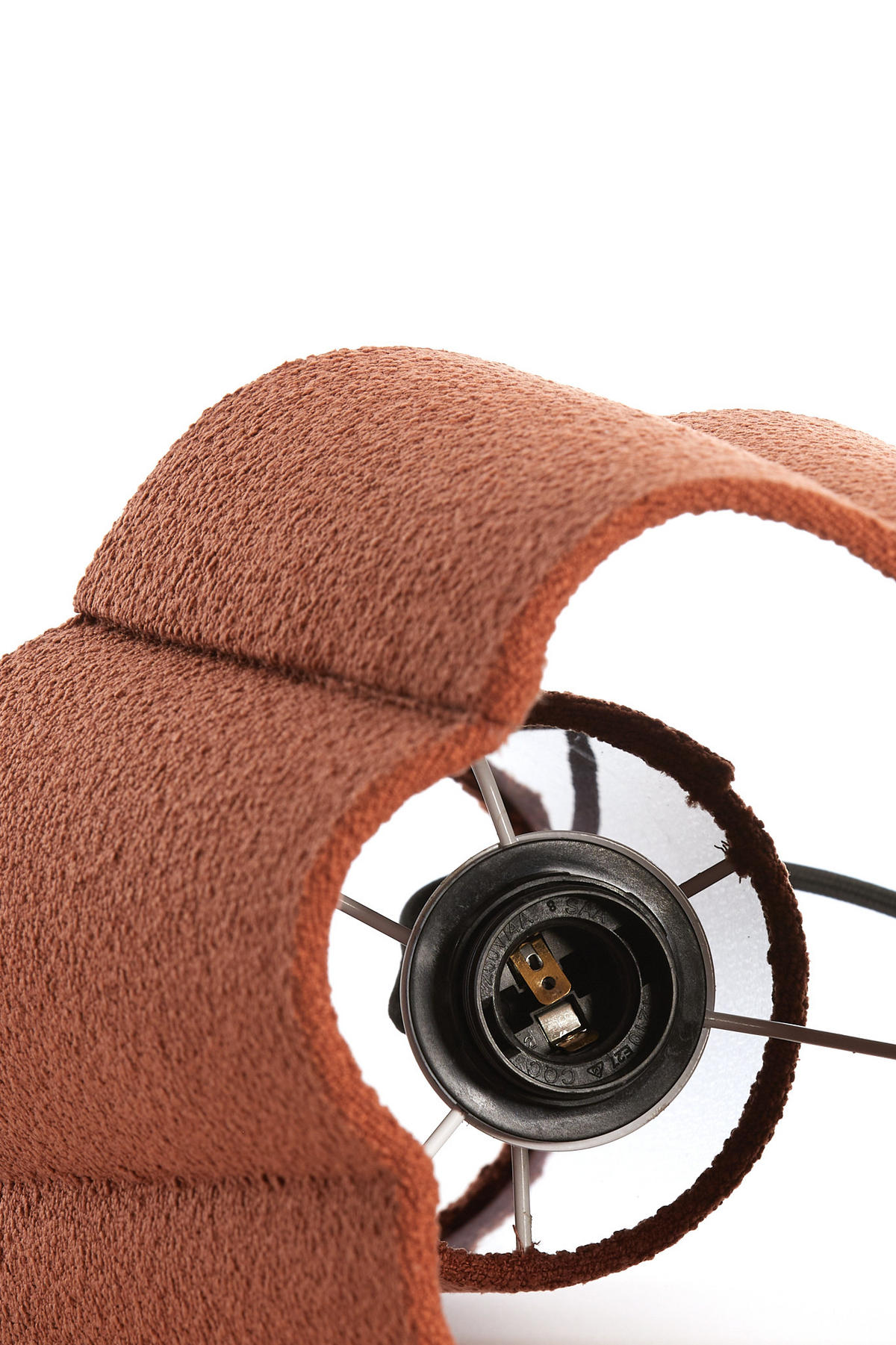 TISCHLAMPE Musaby Orange Ø25/50 cm - Orange, Textil (25/25/48.5cm) - Light & Living