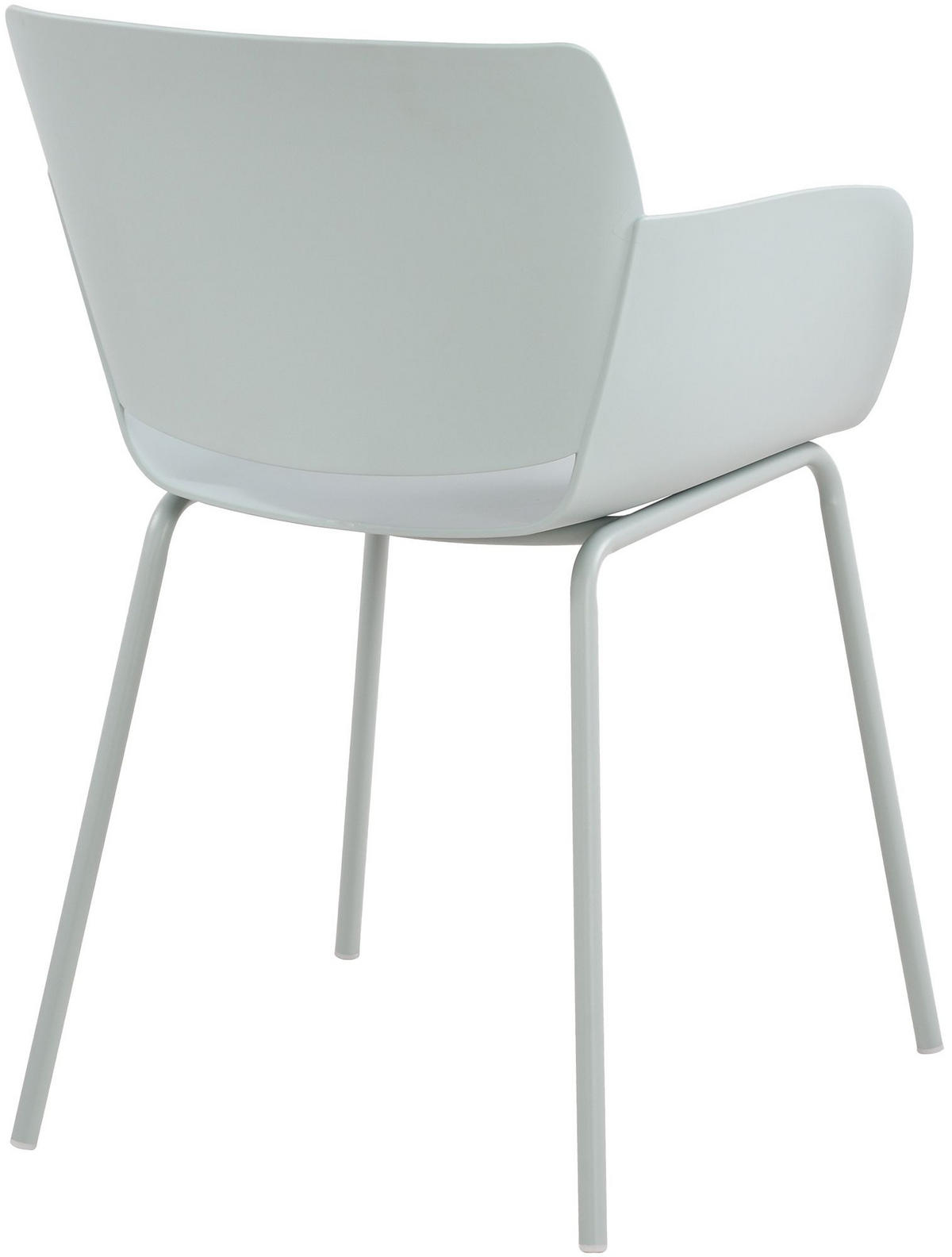 STUHL 2 Kunststoff Türkis - Türkis, Kunststoff/Metall (58/80/54cm) - CLP