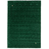 NATUR TEPPICH INDO NEPAL GABBEH SHIVA - Dunkelgrün, Textil (70/300cm) - Pergamon