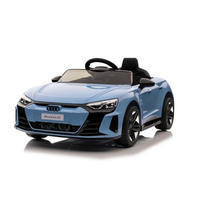 ELEKTROAUTO Audi RS E-Tron GT blau 6888, Fernbedienung, EVA-Räder, Mp3, USB - Blau, Kunststoff (103/58/41cm) - Moni
