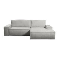 SCHLAFSOFA - 4 Personen - Stoff - Grau - - Grau, Textil (267/85/167cm) - Vente-Unique