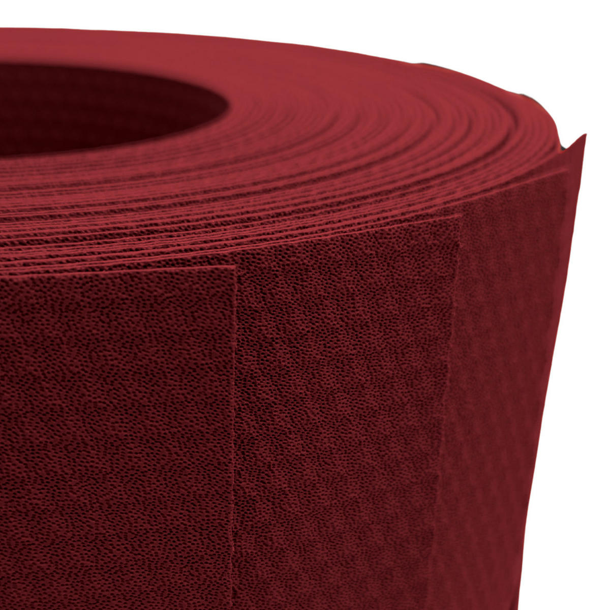 SICHTSCHUTZSTREIFEN Delux-P Einzelstreifen Wabenstruktur Bordeauxrot 10x 2,55m - Bordeaux, Kunststoff (255/19cm) - ZAUN|ZU
