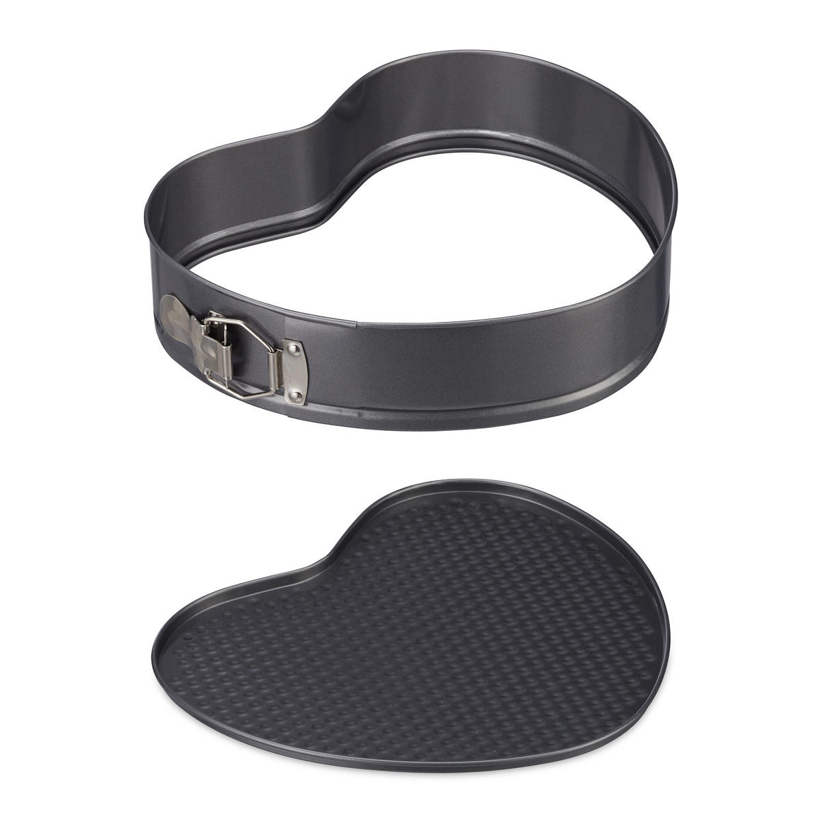BACKFORM - Anthrazit, Metall (28.5/6.5/25cm) - Relaxdays
