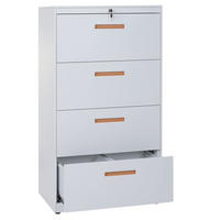 HÄNGEREGISTERSCHRANK Weiß - Weiß, Metall (76/132/46cm) - MCW