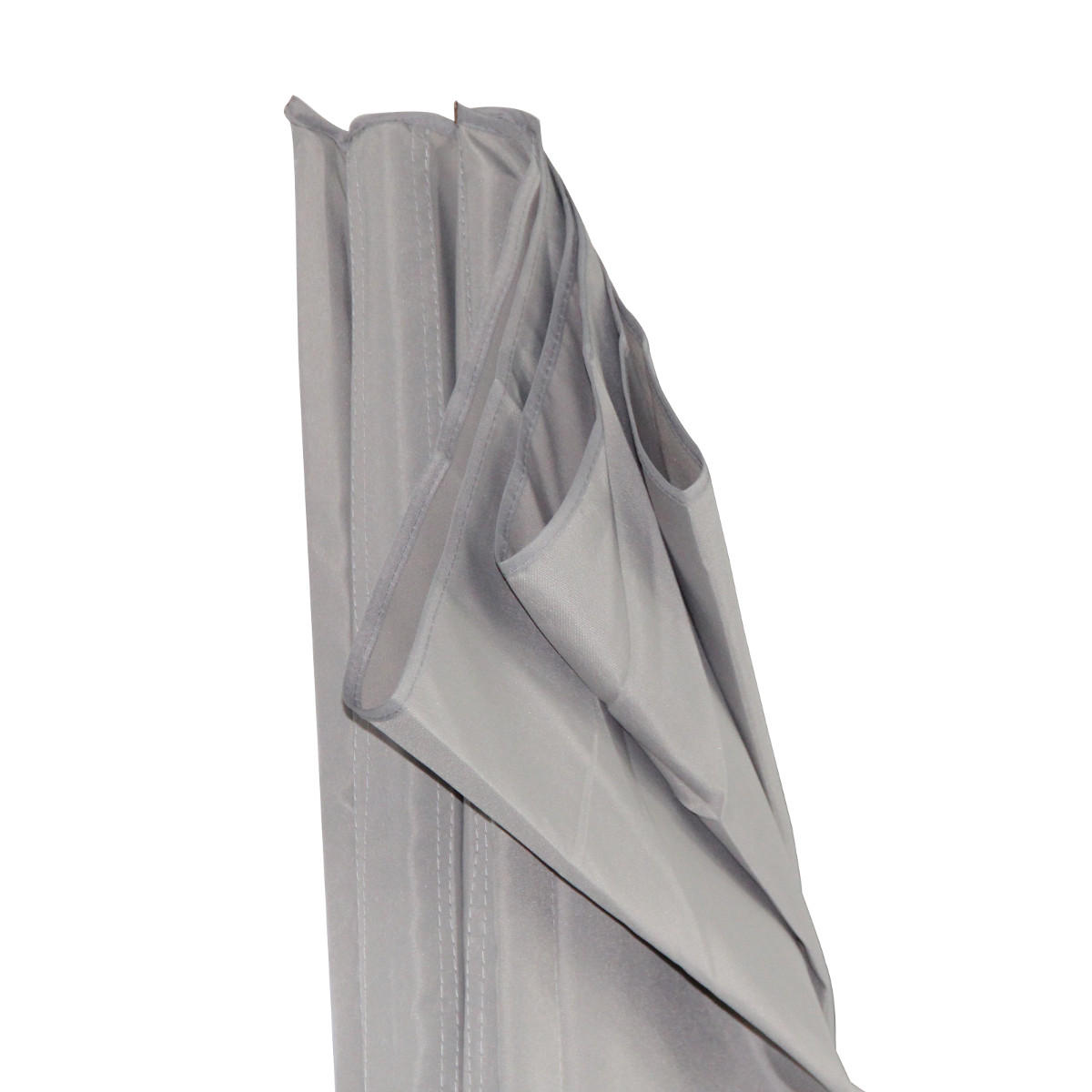 BALKONFÄCHER 140x140 Hellgrau - Hellgrau, Textil (140/140cm) - SVITA