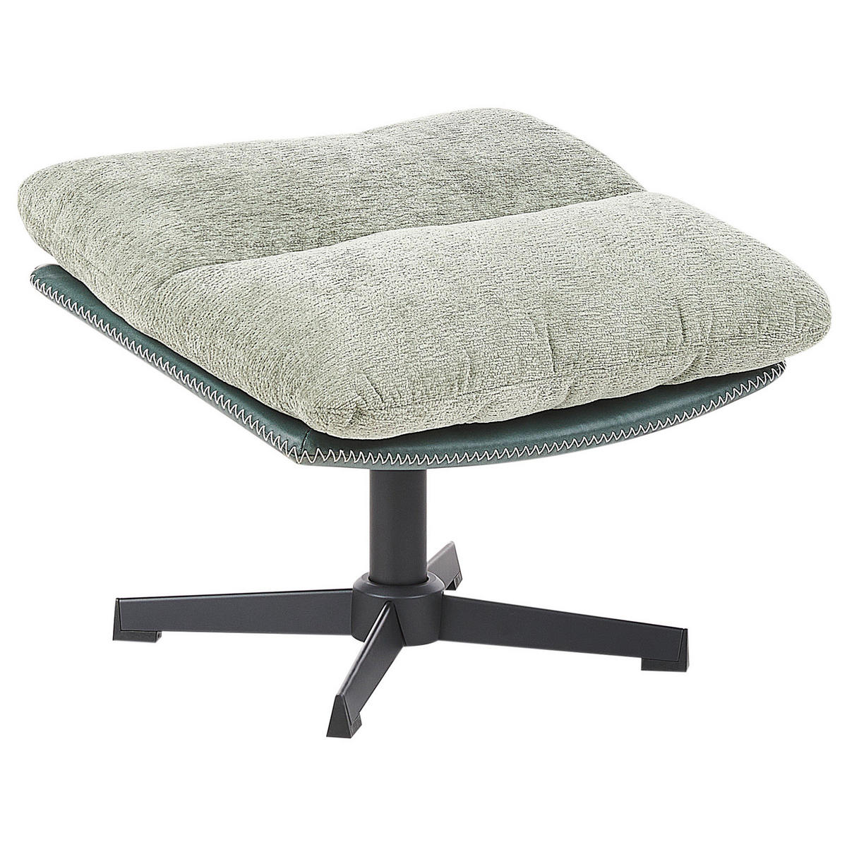 SESSEL Hellgrün Tovik - Schwarz/Grün, Textil (82/89/55cm) - Beliani