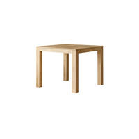 TISCH Eden Natur aus Eiche - Naturfarben, Holz (90/90/75cm) - Tikamoon